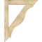 Ekena Millwork Funston Traditional Rough Sawn Bracket w/ Offset Brace, Douglas Fir, 6"W x 32"D x 40"H BKT0604X32X40FST01RDF - alternate 2